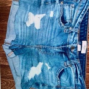 Forever 21 Distressed Denim shorts